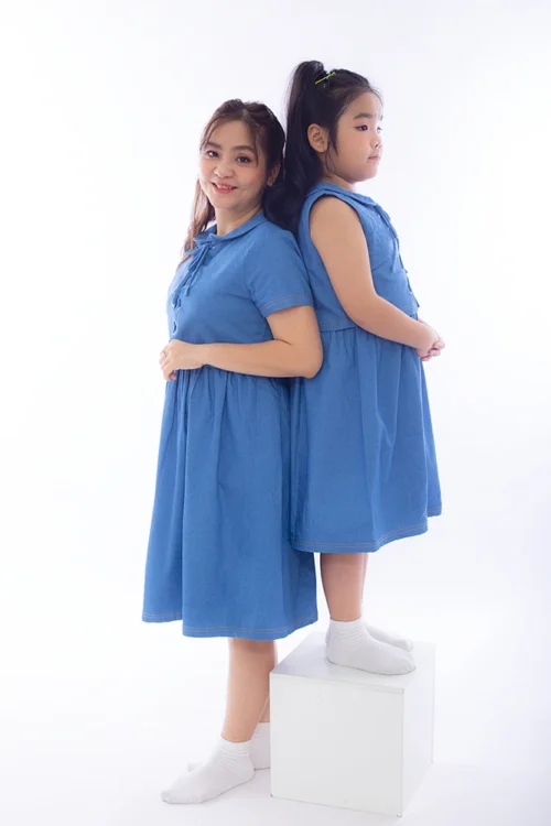 Đầm Denim Jean- 24TML55F0-JEAN