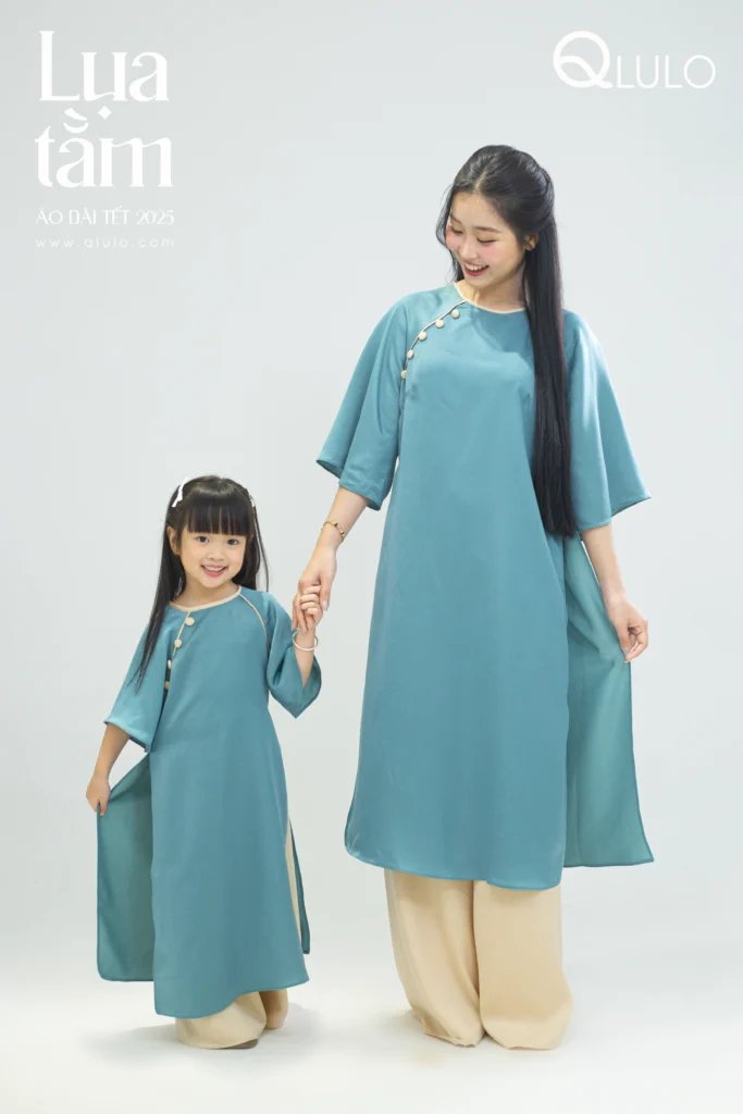 BST Áo dài cách tân Tết 2025 - LỤA TẰM- QLULO-12